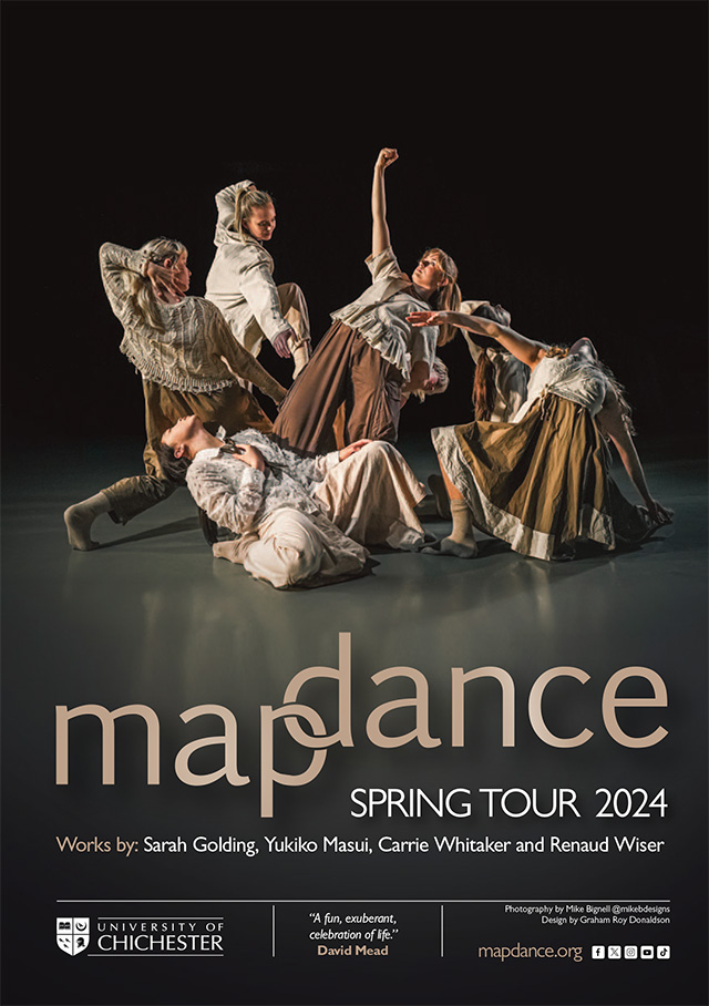 mapDance Spring Tour 2024 Programme